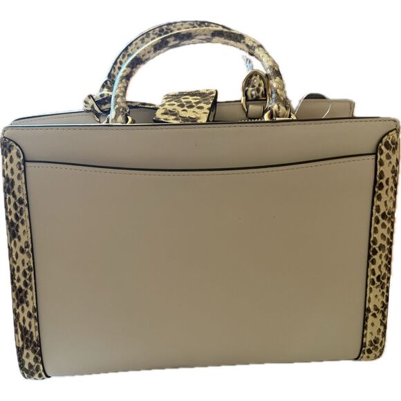Coach Zoe Carryall with Exotic Snakeskin Trim Rare HTF  F68293 NWOT ZR25250 - Picture 2 of 9